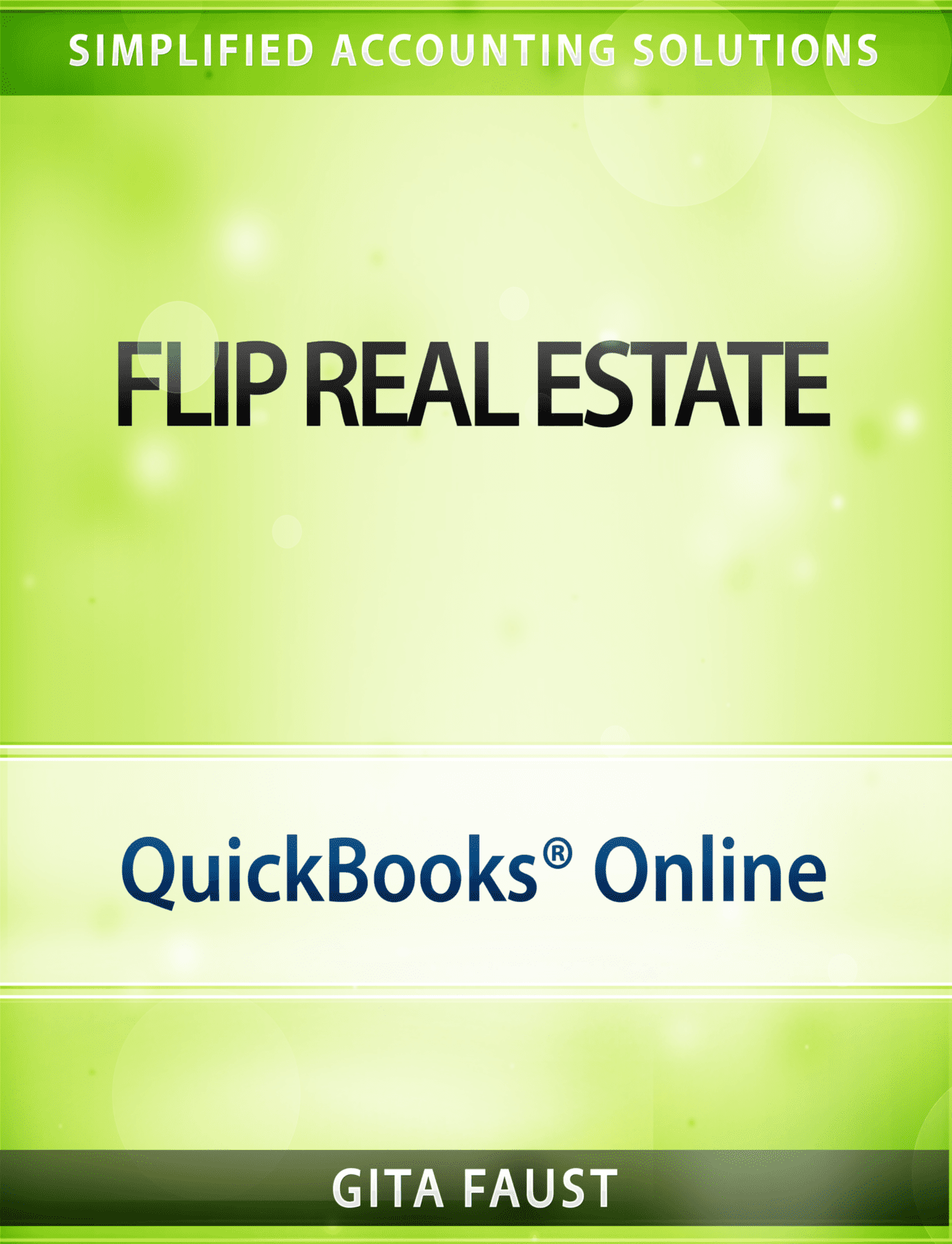 QuickBooks Online for Real Estate Flip