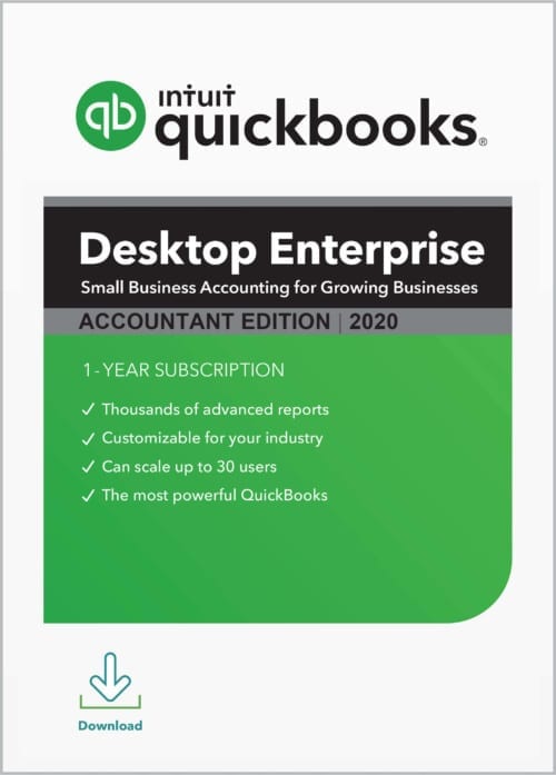 QuickBooks Enterprise Accountant 2020